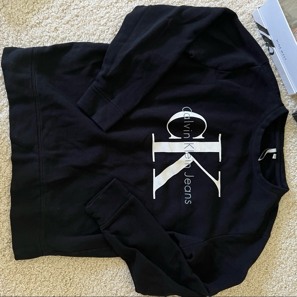 Calvin Klein Black Logo Sweatshirt
